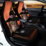 Halloween Cute Witch Cat Print Universal Fit Car Seat Covers 102422