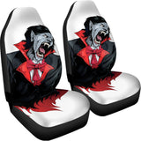 Halloween Evil Vampire Print Universal Fit Car Seat Covers 102422