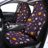 Halloween Eyeball Pattern Print Universal Fit Car Seat Covers 102422