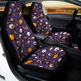 Halloween Eyeball Pattern Print Universal Fit Car Seat Covers 102422