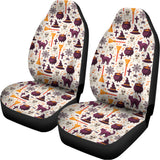 Halloween Festival Pattern Print Universal Fit Car Seat Covers 102422