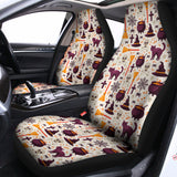 Halloween Festival Pattern Print Universal Fit Car Seat Covers 102422
