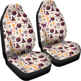 Halloween Festival Pattern Print Universal Fit Car Seat Covers 102422