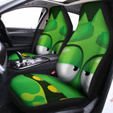 Halloween Frankenstein Face Print Universal Fit Car Seat Covers 102422