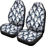 Halloween Ghost Pattern Print Universal Fit Car Seat Covers 102422