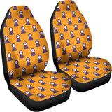 Halloween Grim Reaper Pattern Print Universal Fit Car Seat Covers 102422