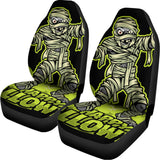 Halloween Mummy Print Universal Fit Car Seat Covers 102422