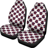 Halloween Owl Pattern Print Universal Fit Car Seat Covers 102422
