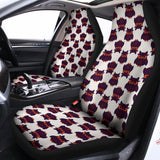 Halloween Owl Pattern Print Universal Fit Car Seat Covers 102422