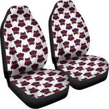 Halloween Owl Pattern Print Universal Fit Car Seat Covers 102422