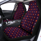 Halloween Plus And Cross Pattern Print Universal Fit Car Seat Covers 102422