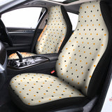 Halloween Polka Dot Pattern Print Universal Fit Car Seat Covers 102422