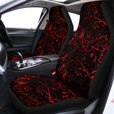 Halloween Red Blood Print Universal Fit Car Seat Covers 102422
