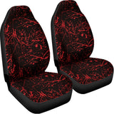 Halloween Red Blood Print Universal Fit Car Seat Covers 102422