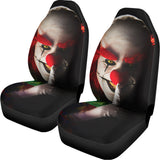 Halloween Smiling Clown Print Universal Fit Car Seat Covers 102422