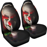 Halloween Smiling Clown Print Universal Fit Car Seat Covers 102422