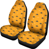 Halloween Spider Pattern Print Universal Fit Car Seat Covers 102422