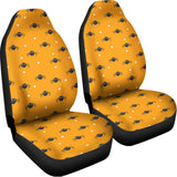Halloween Spider Pattern Print Universal Fit Car Seat Covers 102422
