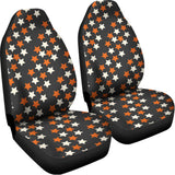 Halloween Star Pattern Print Universal Fit Car Seat Covers 102422