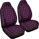 Halloween Stars Pattern Print Universal Fit Car Seat Covers 102422