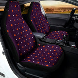 Halloween Stars Pattern Print Universal Fit Car Seat Covers 102422