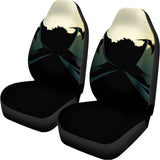 Halloween Vampire Silhouette Print Universal Fit Car Seat Covers 102422