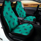Halloween Voodoo Doll Pattern Print Universal Fit Car Seat Covers 102422
