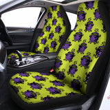 Halloween Witch Cauldron Pattern Print Universal Fit Car Seat Covers 102422