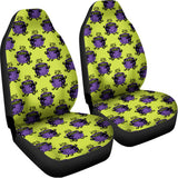 Halloween Witch Cauldron Pattern Print Universal Fit Car Seat Covers 102422