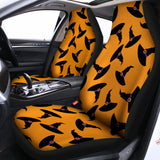 Halloween Witch Hat Pattern Print Universal Fit Car Seat Covers 102422