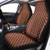 Halloween X Pattern Print Universal Fit Car Seat Covers 102422
