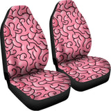 Halloween Zombie Brain Print Universal Fit Car Seat Covers 102422