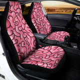 Halloween Zombie Brain Print Universal Fit Car Seat Covers 102422