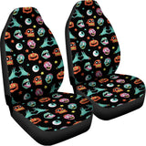 Halloween Zombie Pattern Print Universal Fit Car Seat Covers 102422
