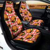 Hamburger Plaid Pattern Print Universal Fit Car Seat Covers 102422