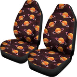 Hamburger Planet Pattern Print Universal Fit Car Seat Covers 102422