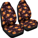 Hamburger Planet Pattern Print Universal Fit Car Seat Covers 102422