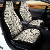 Hand Drawn Mantis Pattern Print Universal Fit Car Seat Covers 102422
