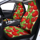 Hand Drawn Tomato Pattern Print Universal Fit Car Seat Covers 102422