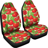 Hand Drawn Tomato Pattern Print Universal Fit Car Seat Covers 102422