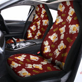 Happy Jack Russell Terrier Pattern Print Universal Fit Car Seat Covers 102422