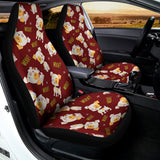 Happy Jack Russell Terrier Pattern Print Universal Fit Car Seat Covers 102422