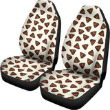 Happy Poop Pattern Print Universal Fit Car Seat Covers 102422