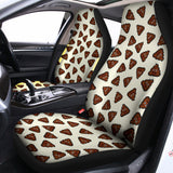 Happy Poop Pattern Print Universal Fit Car Seat Covers 102422