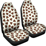 Happy Poop Pattern Print Universal Fit Car Seat Covers 102422