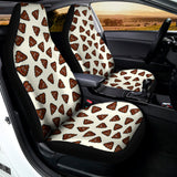 Happy Poop Pattern Print Universal Fit Car Seat Covers 102422