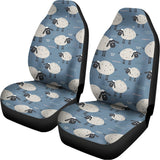 Happy Sheep Pattern Print Universal Fit Car Seat Covers 102422