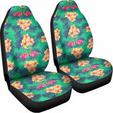 Hawaii Tropical Paradise Pattern Print Universal Fit Car Seat Covers 102422