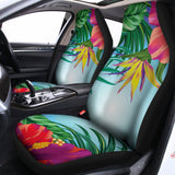 Hawaiian Aloha Flower Print Universal Fit Car Seat Covers 102422