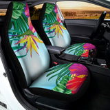 Hawaiian Aloha Flower Print Universal Fit Car Seat Covers 102422